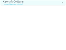 Tablet Screenshot of kernockcottages.com